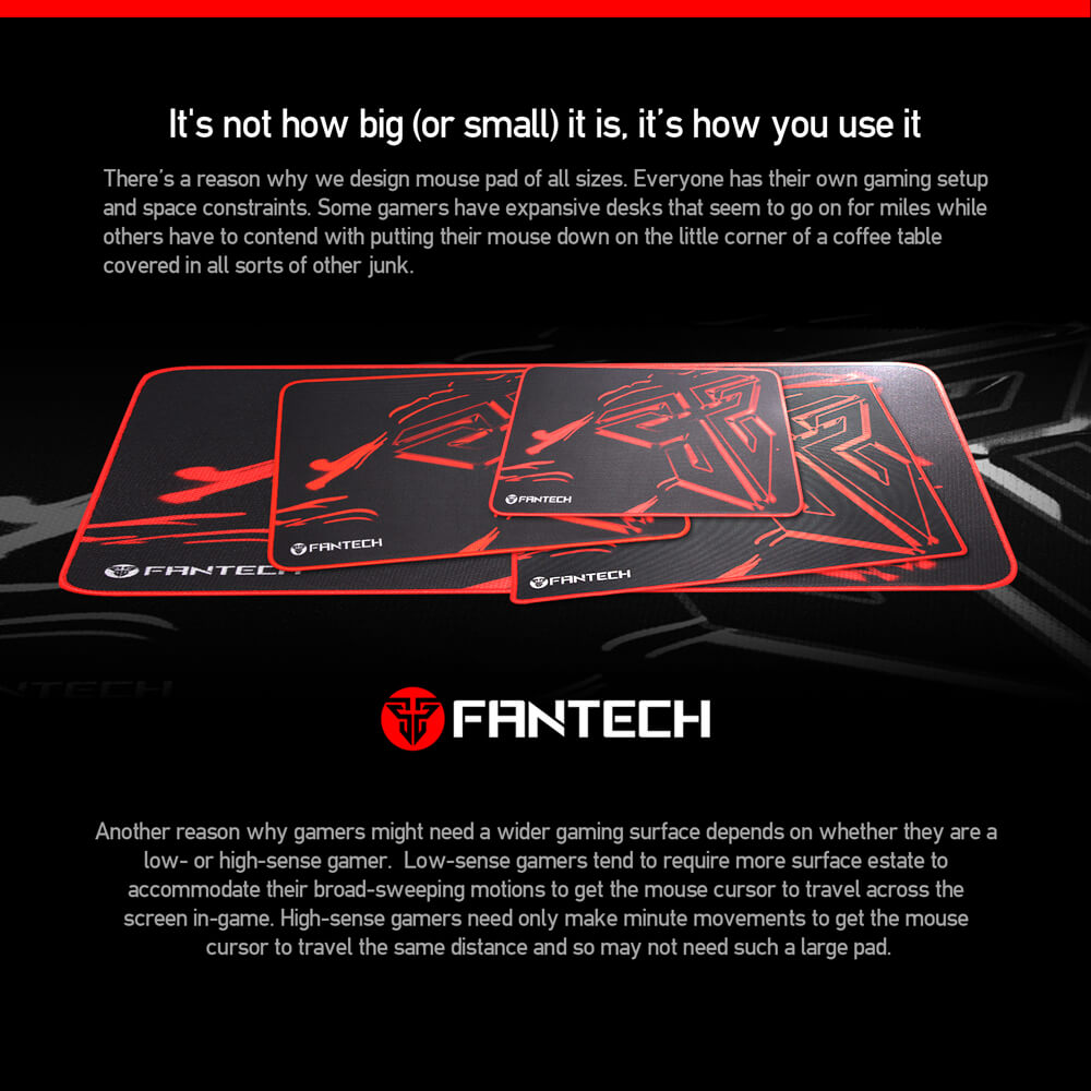 Mousepad Extended Medium y Small Fantech