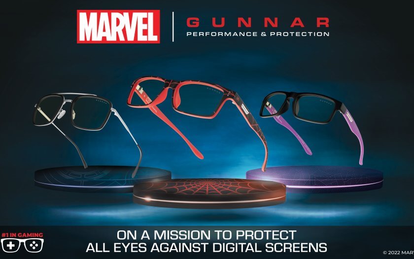 Colección de lentes Gunnar con Marvel